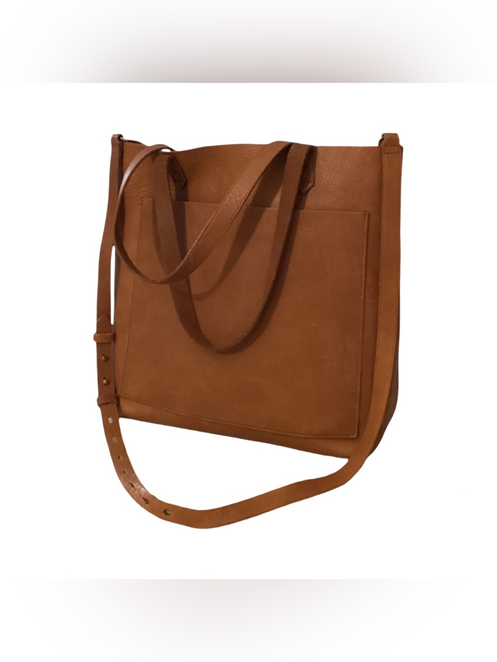 Madewell Tan Leather Tote